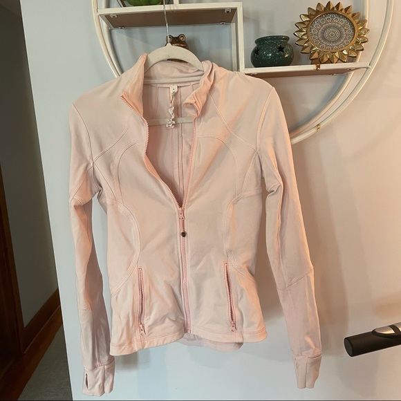 lululemon pink peony define jacket